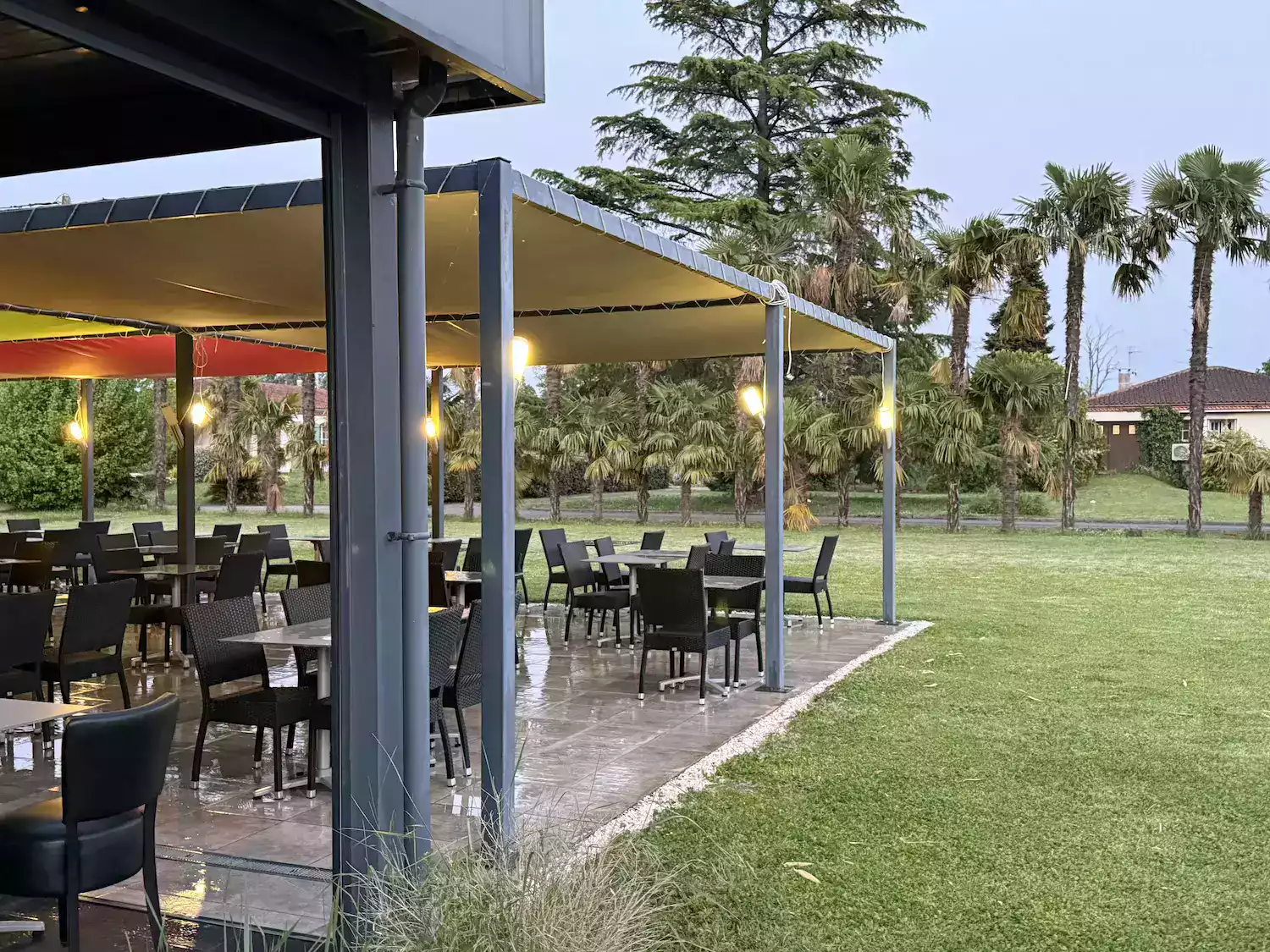 Terrasse du restaurant Thaï Square